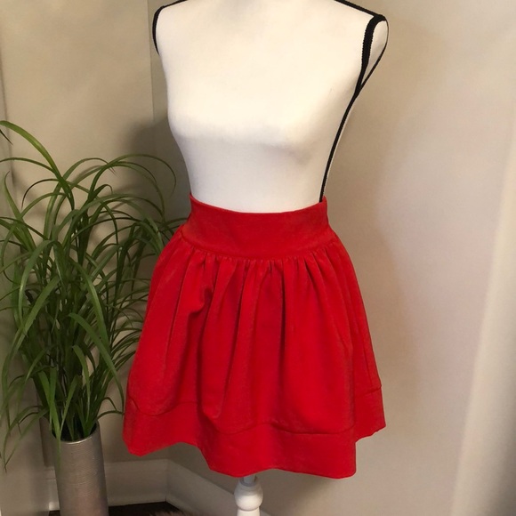 Six Crisp Days Red Skirt from Akira Chicago - Picture 2 of 6